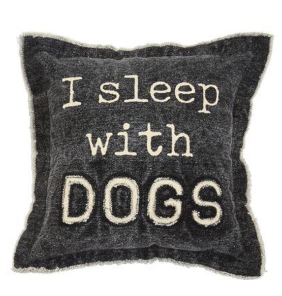 Washed Canvas Dog Pillow