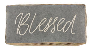 Grateful & Blessed Gusset Pillows