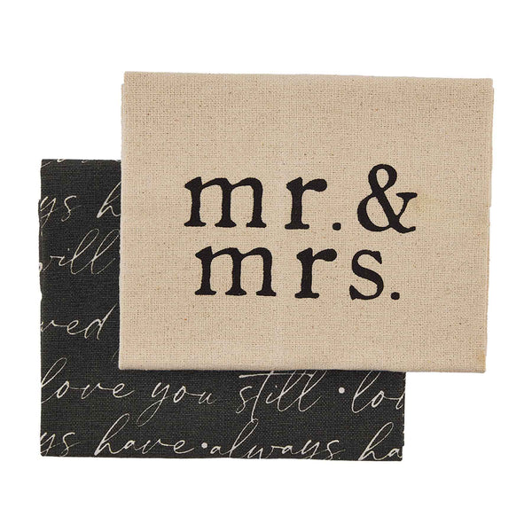 Mr. & Mrs. Towel Set