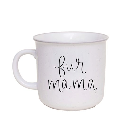 Fur Mama Rustic Campfire Coffee Mug