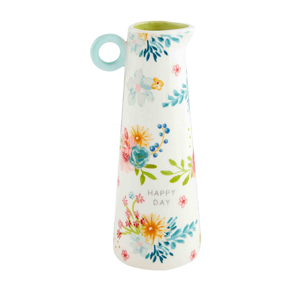 Fruit Floral Pitcher Bud Vase