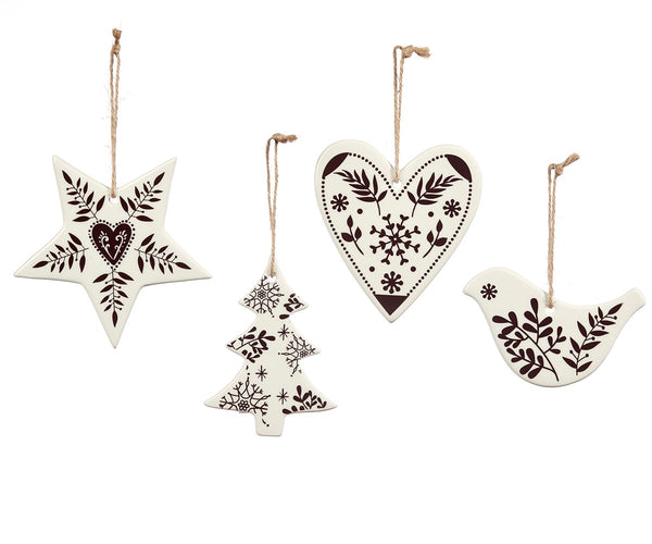 Ceramic Tree Ornament