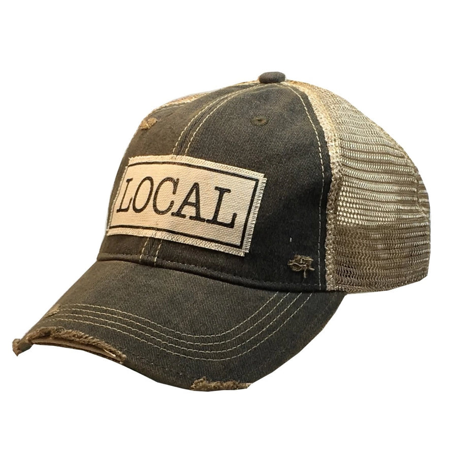 Local Distressed Trucker Hat