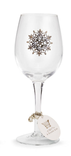 Embellished Wine Glasses