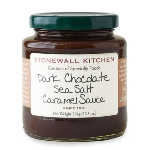 Stonewall Kitchen Dark Chocolate Sea Salt Caramel Sauce