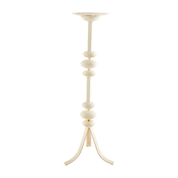 White Distress Candlestick