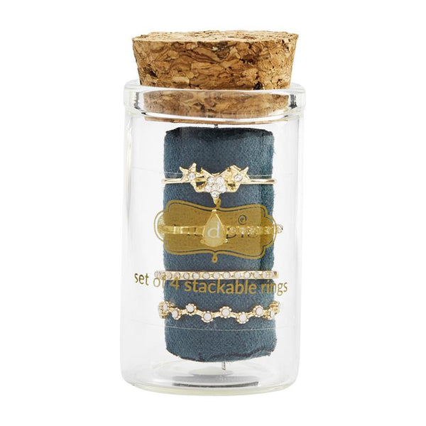 Embellished Layering Ring Set