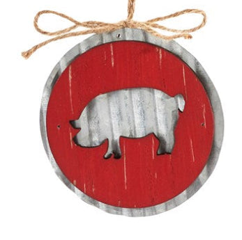 Disc Animal Ornament