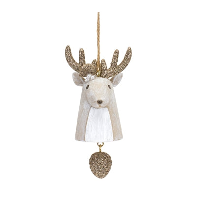 Santa/Snowman/Reindeer Bell Ornament