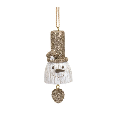 Santa/Snowman/Reindeer Bell Ornament