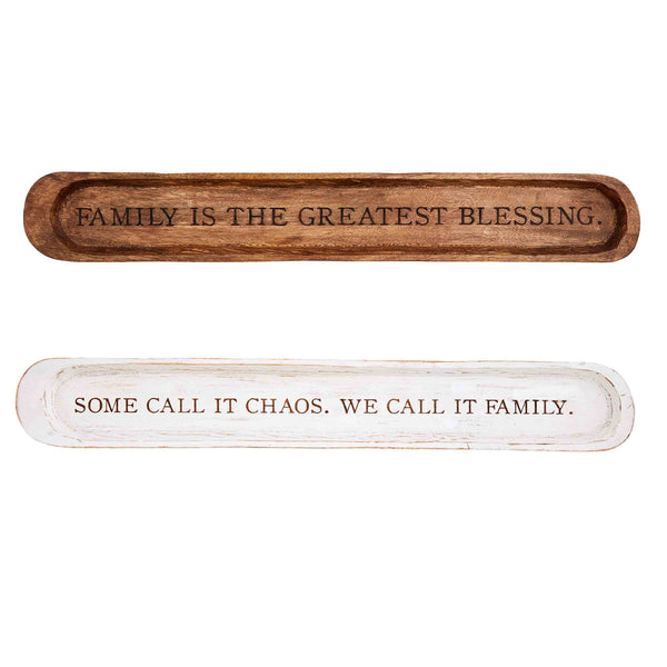 Tray Sentiment Plaque