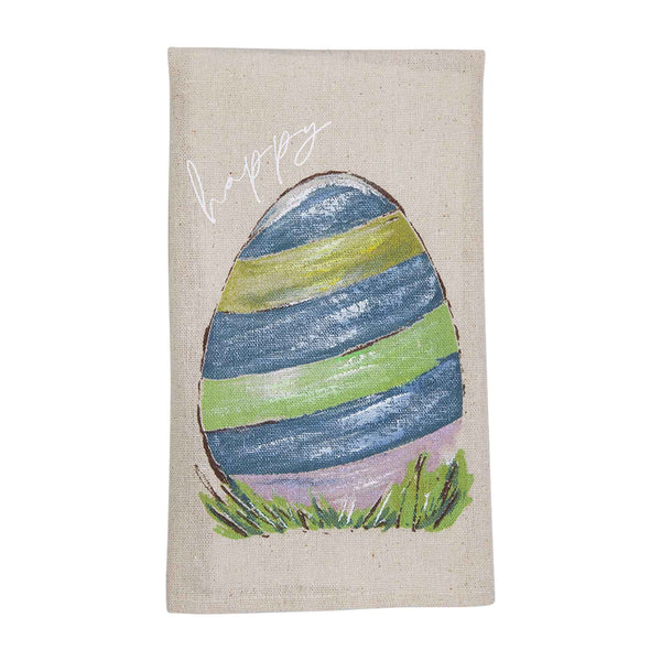 Painted Easter Towels