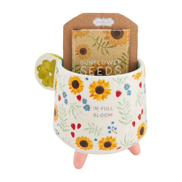 Fruity Floral Pot & Seed Set
