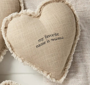 Mimi Heart Pillow