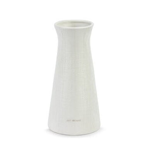 Linen Texture Just Because Vase