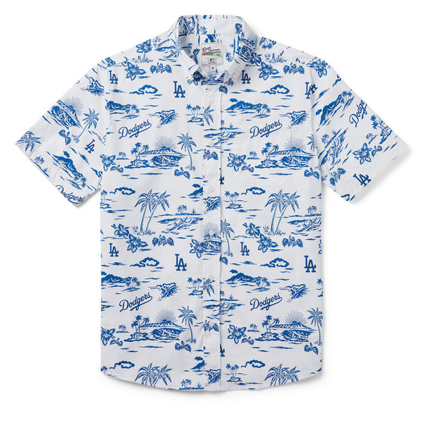 Reyn Spooner Men's Dodgers Button Front