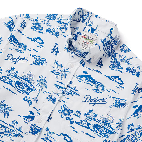 Reyn Spooner Men's Dodgers Button Front