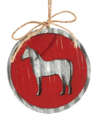 Disc Animal Ornament