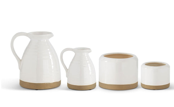 Ceramic Glazed Pitcher/Pot