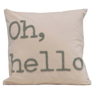 "Oh, Hello" Pillow