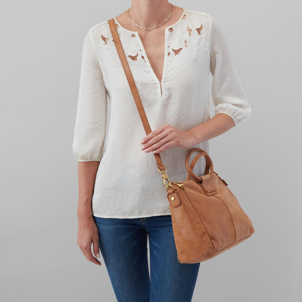HOBO Sheila Medium Satchel -Whiskey