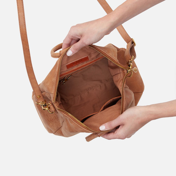 HOBO Sheila Medium Satchel -Whiskey