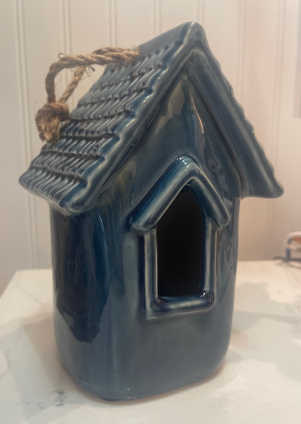 Ceramic birdhouse - decorative