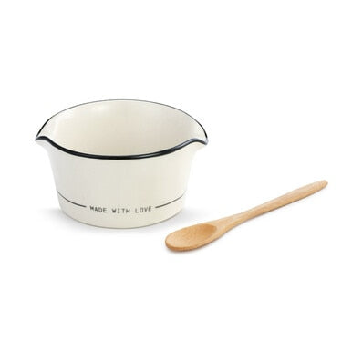 Made With Love Appetizer Bowl With Spoon