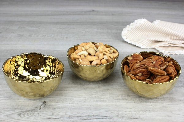 Pampa Bay Snack Bowl - Gold