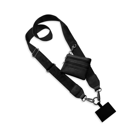 Clip & Go with Zippered Pouch-Black