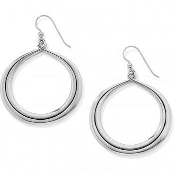 Interlok Circle French Wire Earrings