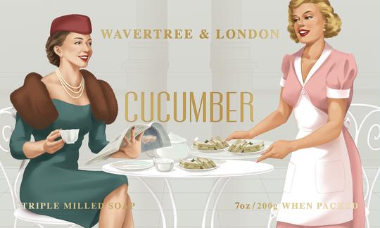 Wavertree & London High Tea Cucumber Soap Bar