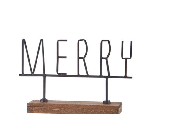 Merry Christmas Word Art