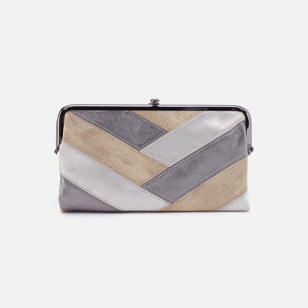 HOBO Lauren Clutch Wallet - Silver Multi