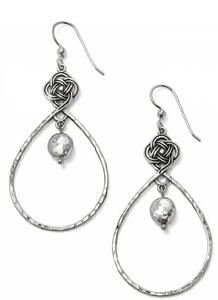 Interlok Knot Loop French Wire Earrings