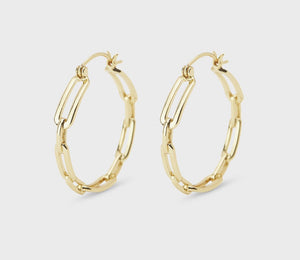 Gorjana Parker Link Hoops