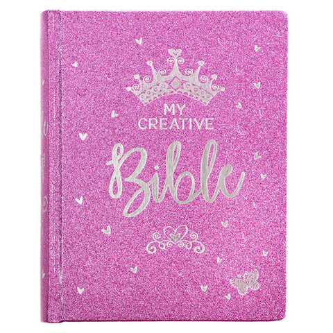 ESV My Creative Bible for Girls Faux Leather Purple Glitter