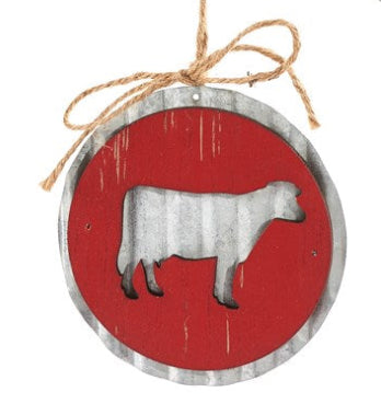 Disc Animal Ornament