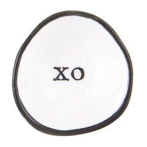 Porcelain Ring Dish - XO