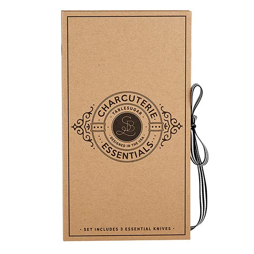 Cardboard Book Set - Charcuterie Essentials