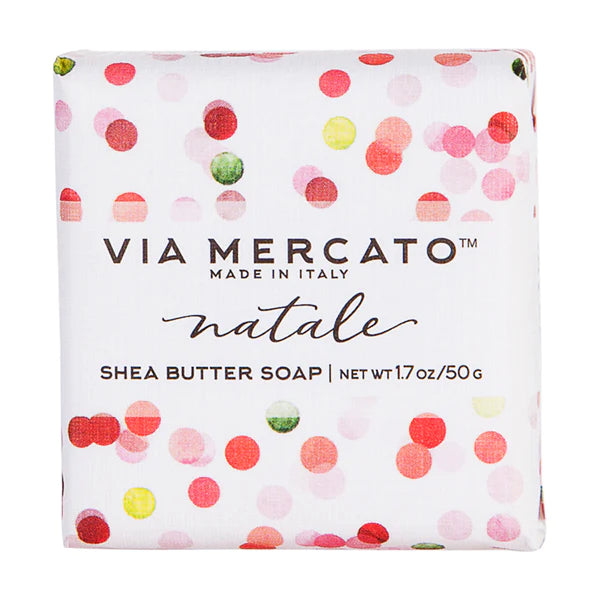 Via Mercato - Assorted Wrapped Holiday Guest Soap