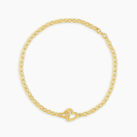 Gorjana Parker Heart Mini Bracelet - Gold