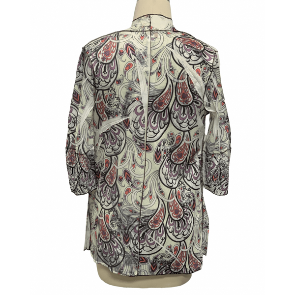 Kamana Purple Open Front Cardigan
