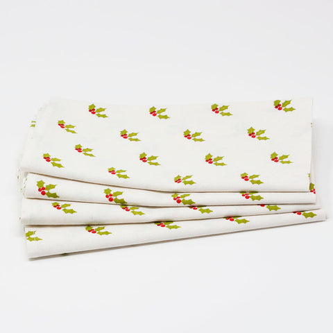 Mahogany Printed Napkins, Tree