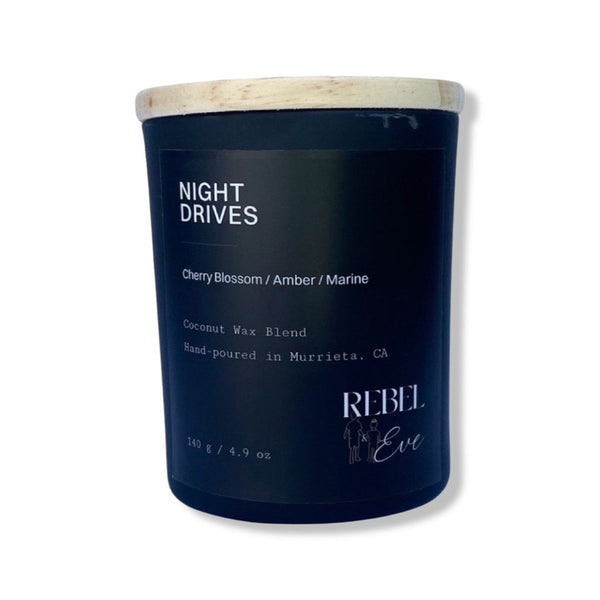 Rebel and Eve Coconut Wax Candle - Night Drives