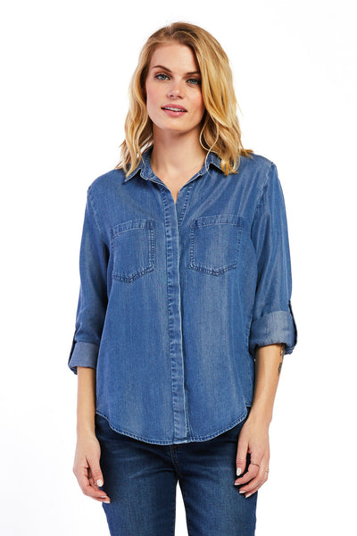Velvet Heart Riley Calva Button Down Shirt