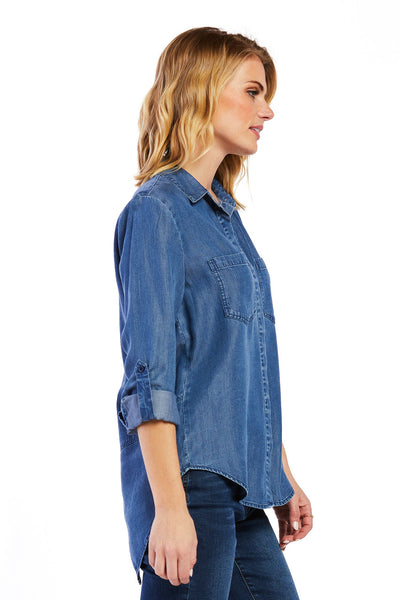 Velvet Heart Riley Calva Button Down Shirt
