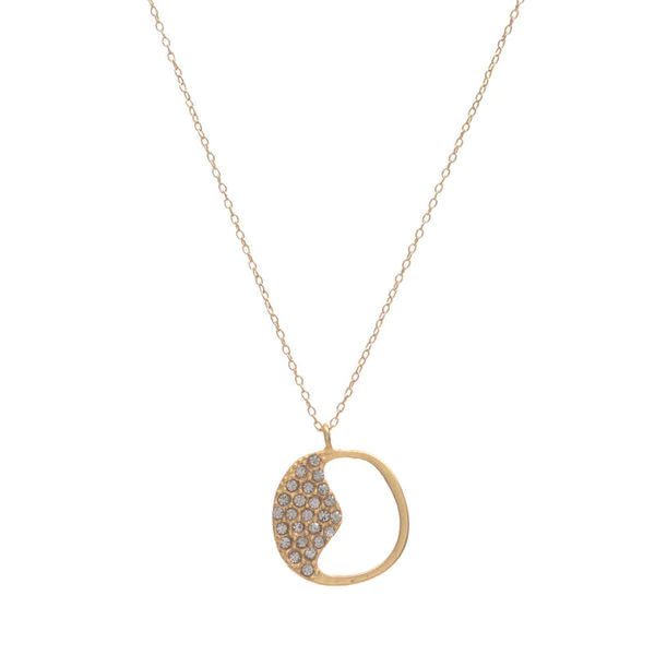 Rebel Designs Gold Small Apple Necklace