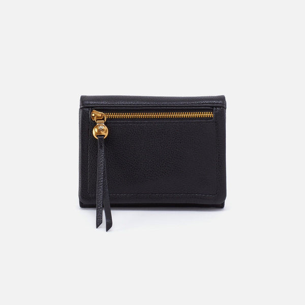 HOBO Lumen Medium Bifold Wallet - Black