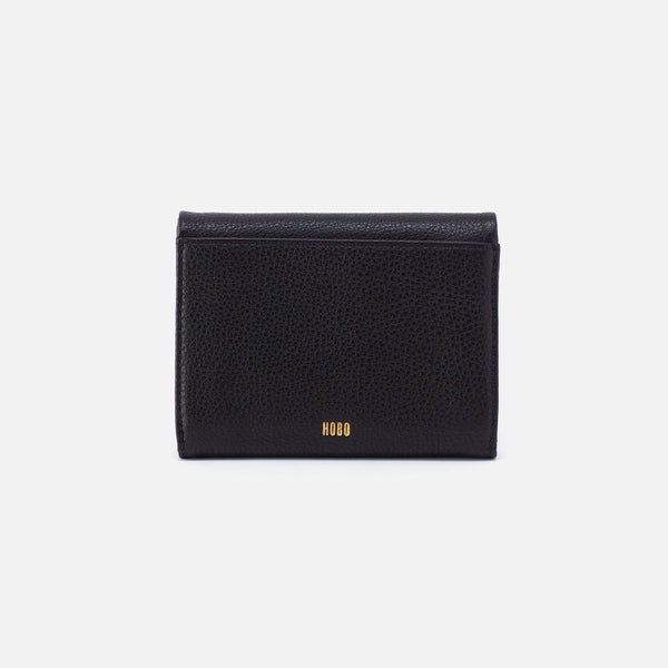 HOBO Lumen Medium Bifold Wallet - Black